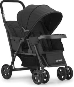 Joovy Caboose Too Dubbele Kinderwagen - Zwart - Duo Buggy