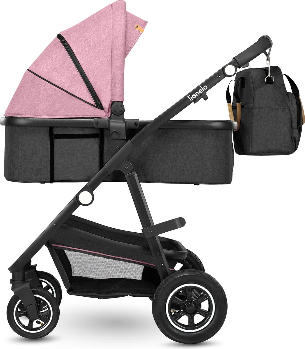 Lionelo Amber 3in1 - Kinderwagen - XXL SET - Incl. Autostoel - 0-22kg - Afbeelding 7