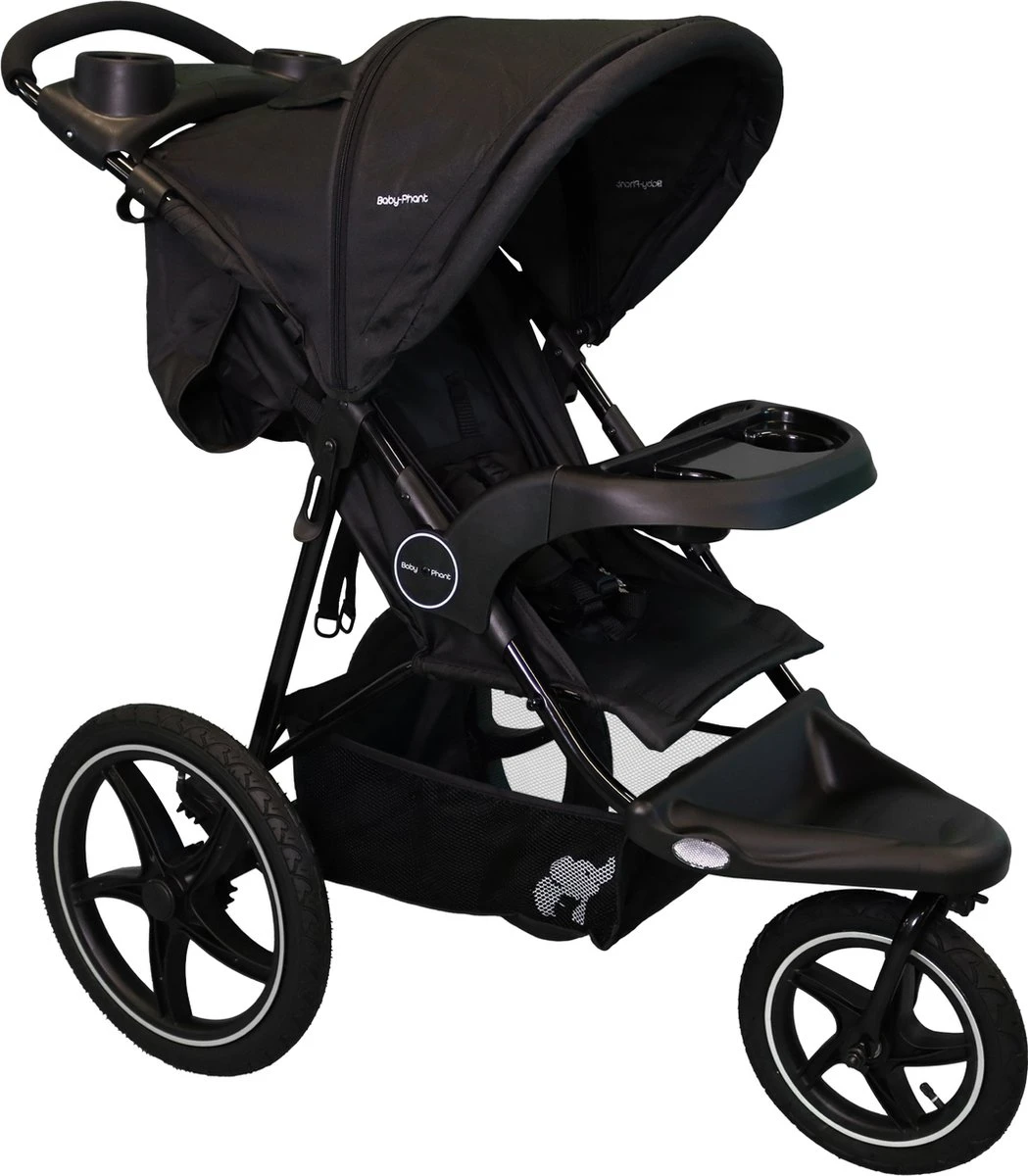 Babyphant Luxe Yasmin Hardloop Kinderwagen – Jogging Buggy - Runner - Afbeelding 6