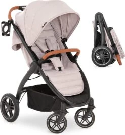 Hauck UpTown Buggy - Met één Hand Opvouwbaar - Beige