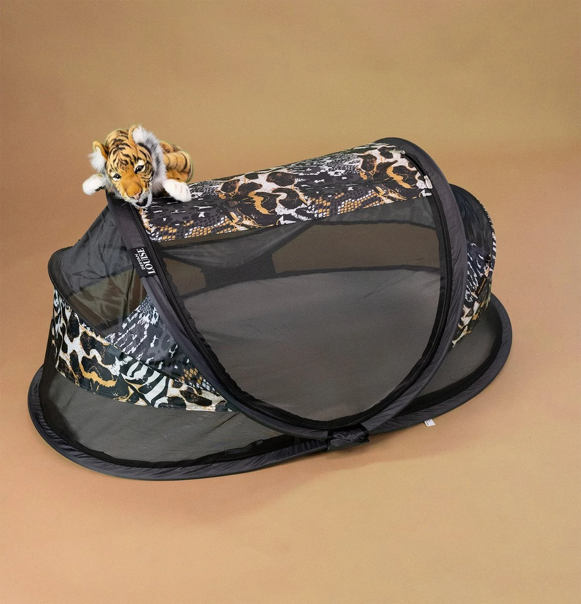 Deryan Baby Luxe Campingbedje – Inclusief Zelfopblaasbare Matras - Zoo - Afbeelding 5