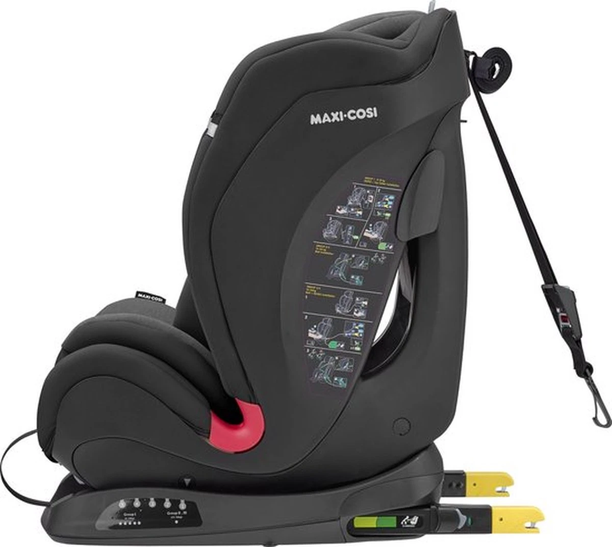 Maxi-Cosi Titan Plus Autostoeltje - Authentic Black - Afbeelding 3