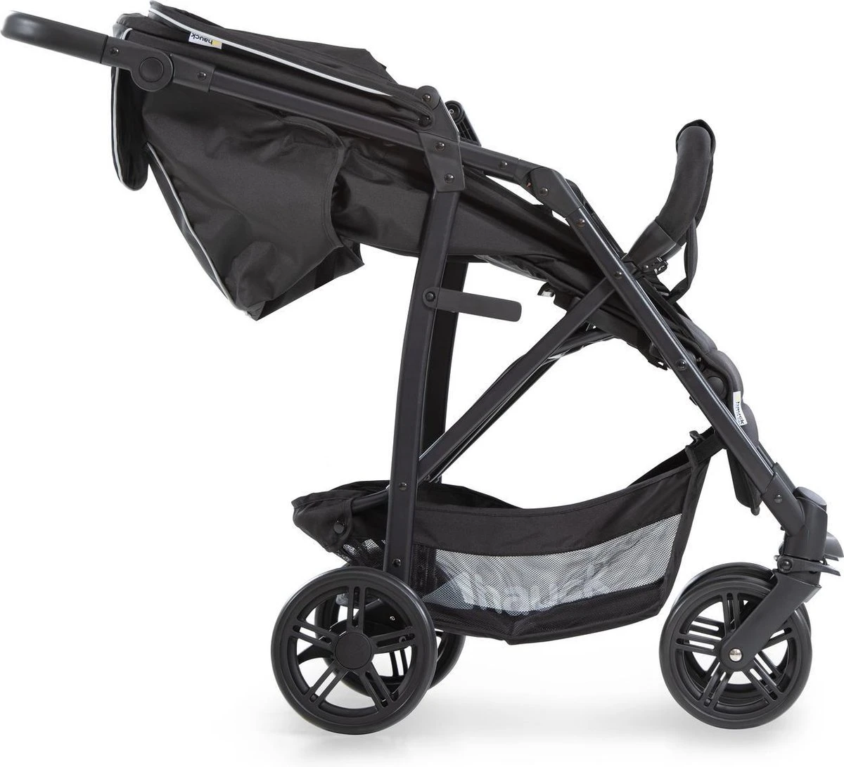 Hauck Rapid 4 Kinderwagen - Zwart Zilver - Afbeelding 2