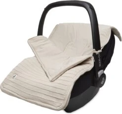 Jollein Voetenzak Pure Knit - Nougat