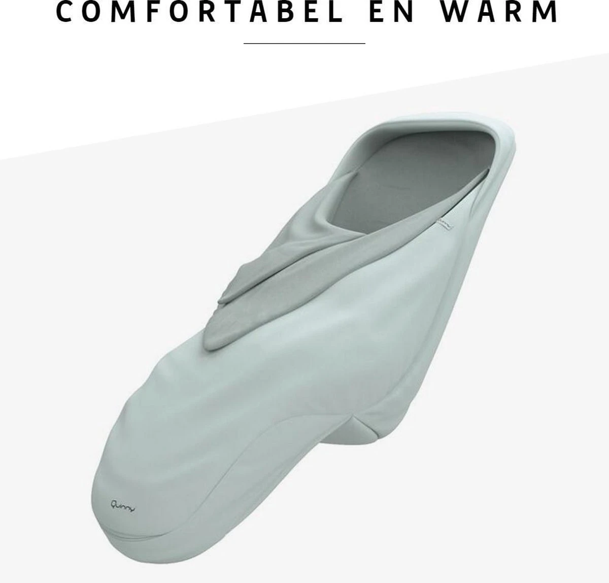 Quinny Kinderwagen Voetenzak - Footmuf Grey - Afbeelding 6