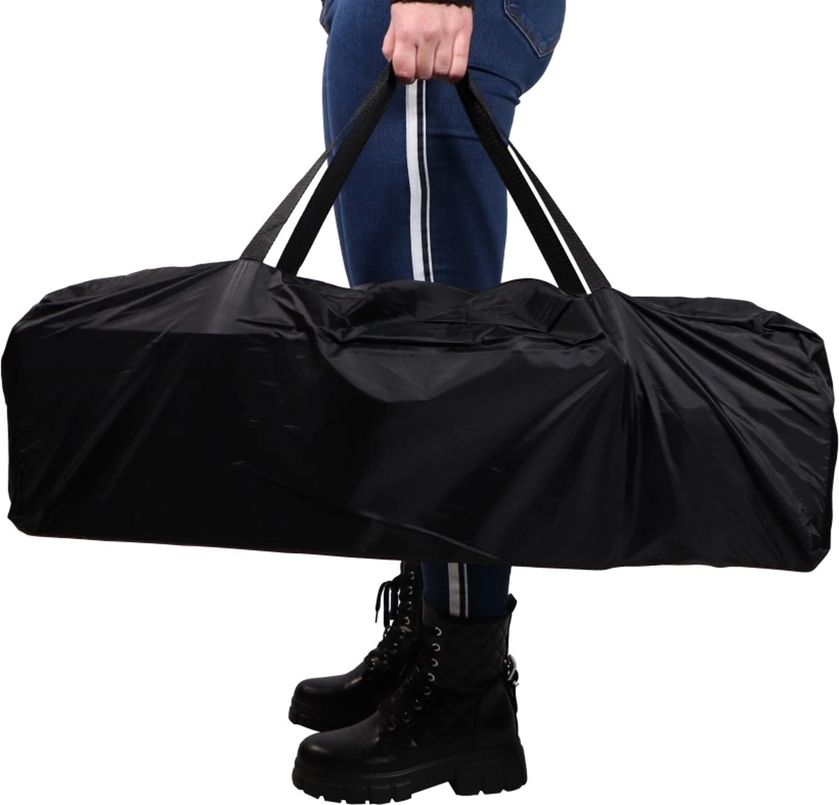 Ding Deluxe Black Campingbedje Incl. Bodemverhoger - Afbeelding 10