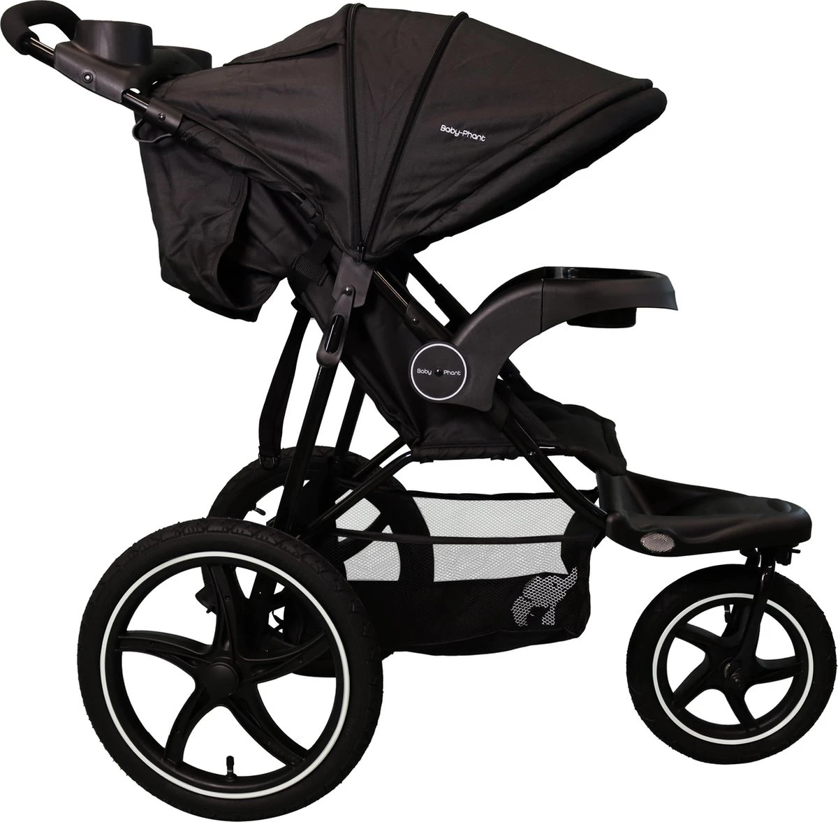 Babyphant Luxe Yasmin Hardloop Kinderwagen – Jogging Buggy - Runner - Afbeelding 10