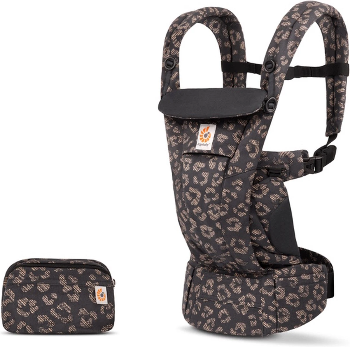 Ergobaby Omni Dream Draagzak - Black Leopard - Ergonomische Baby Draagzak Voor Baby En Drager - Afbeelding 7