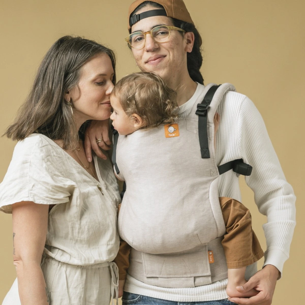 Tula Draagzak Toddler Linen Sand - Peuter Draagzak - Geschikt Vanaf Maat 86-92 - Afbeelding 3