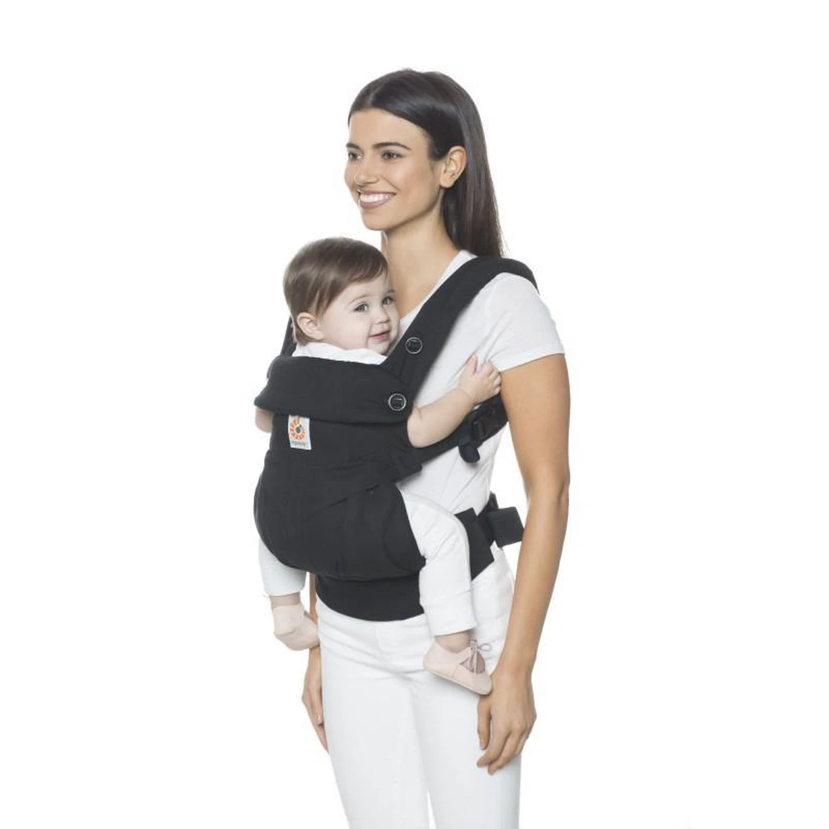 Ergobaby 360 Four Positions Baby Draagzak - Pure Black - Afbeelding 14