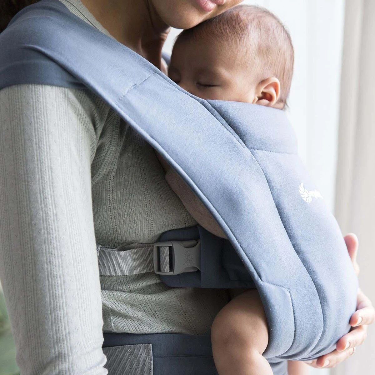 Ergobaby Embrace Draagzak Baby - Oxford Blue - Afbeelding 2