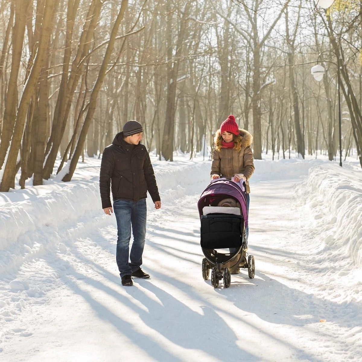 Monzana Voetenzak - Voor Kinderwagen Of Stoeltje - 93x56cm Zwart - Afbeelding 4