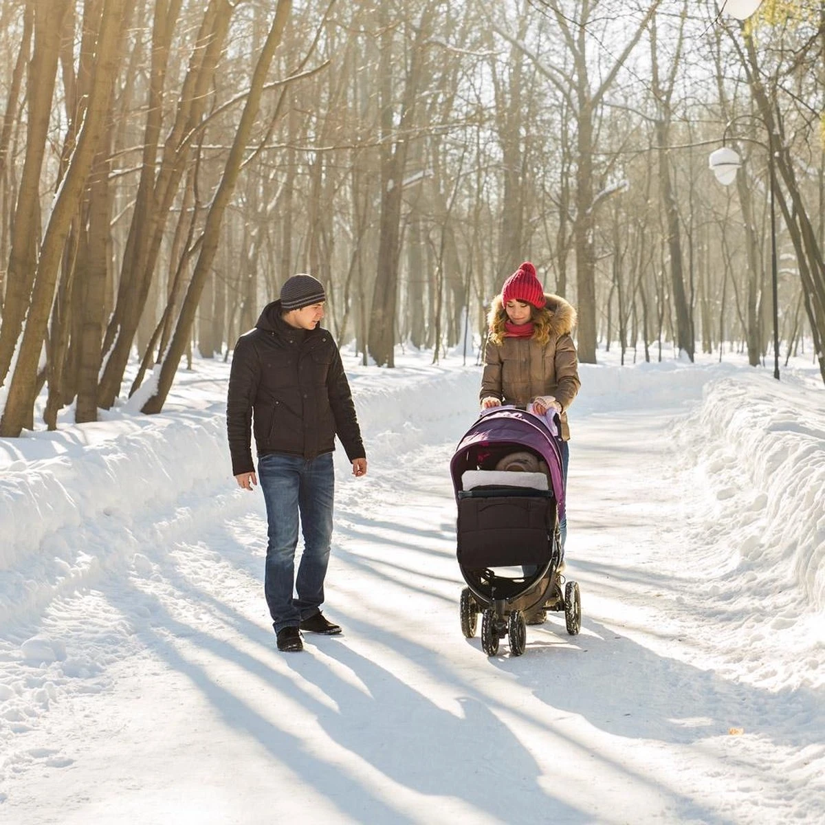 Monzana Voetenzak - Voor Kinderwagen Of Stoeltje - 93x56cm Bruin - Afbeelding 5