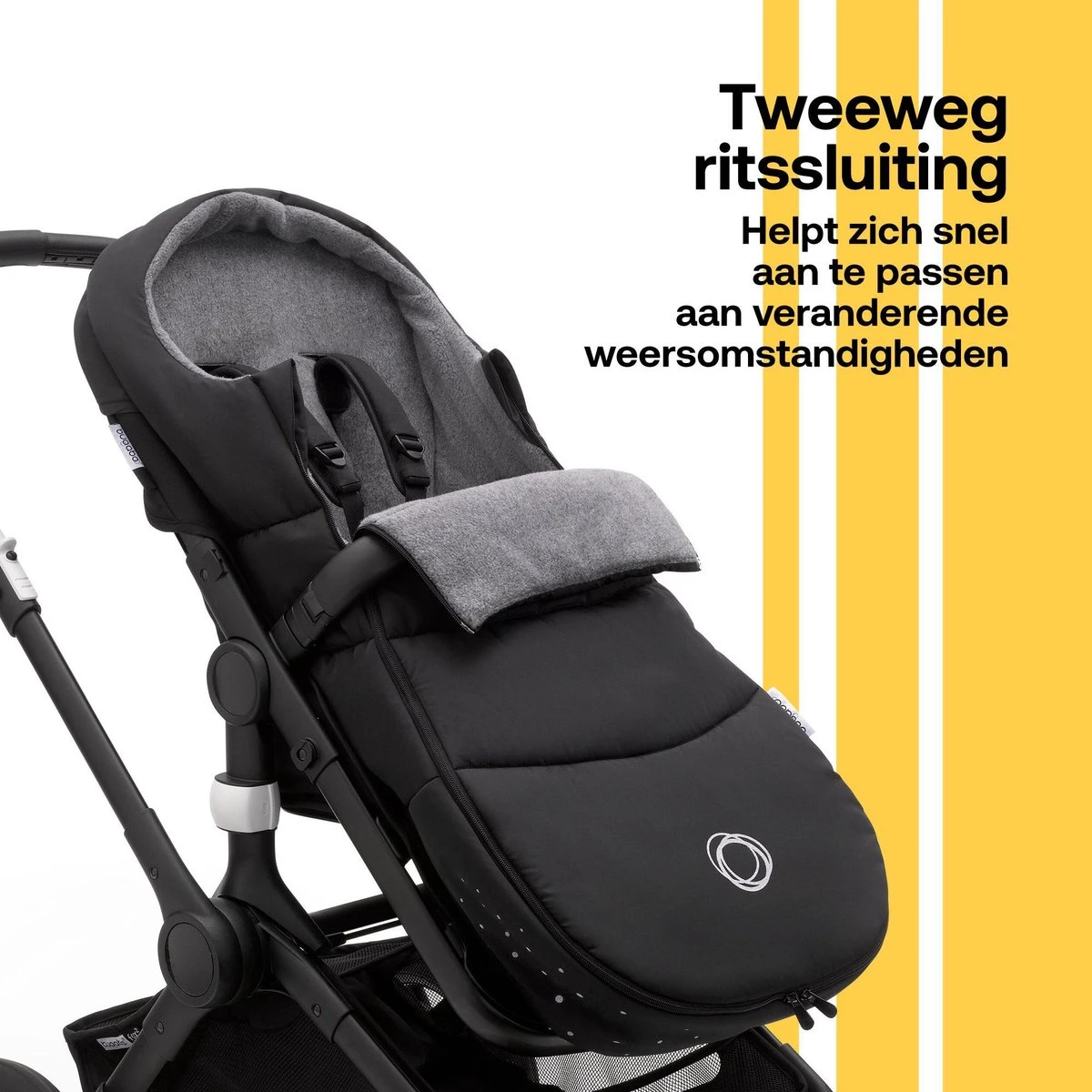 Bugaboo Voetenzak - Midnight Black - Afbeelding 3