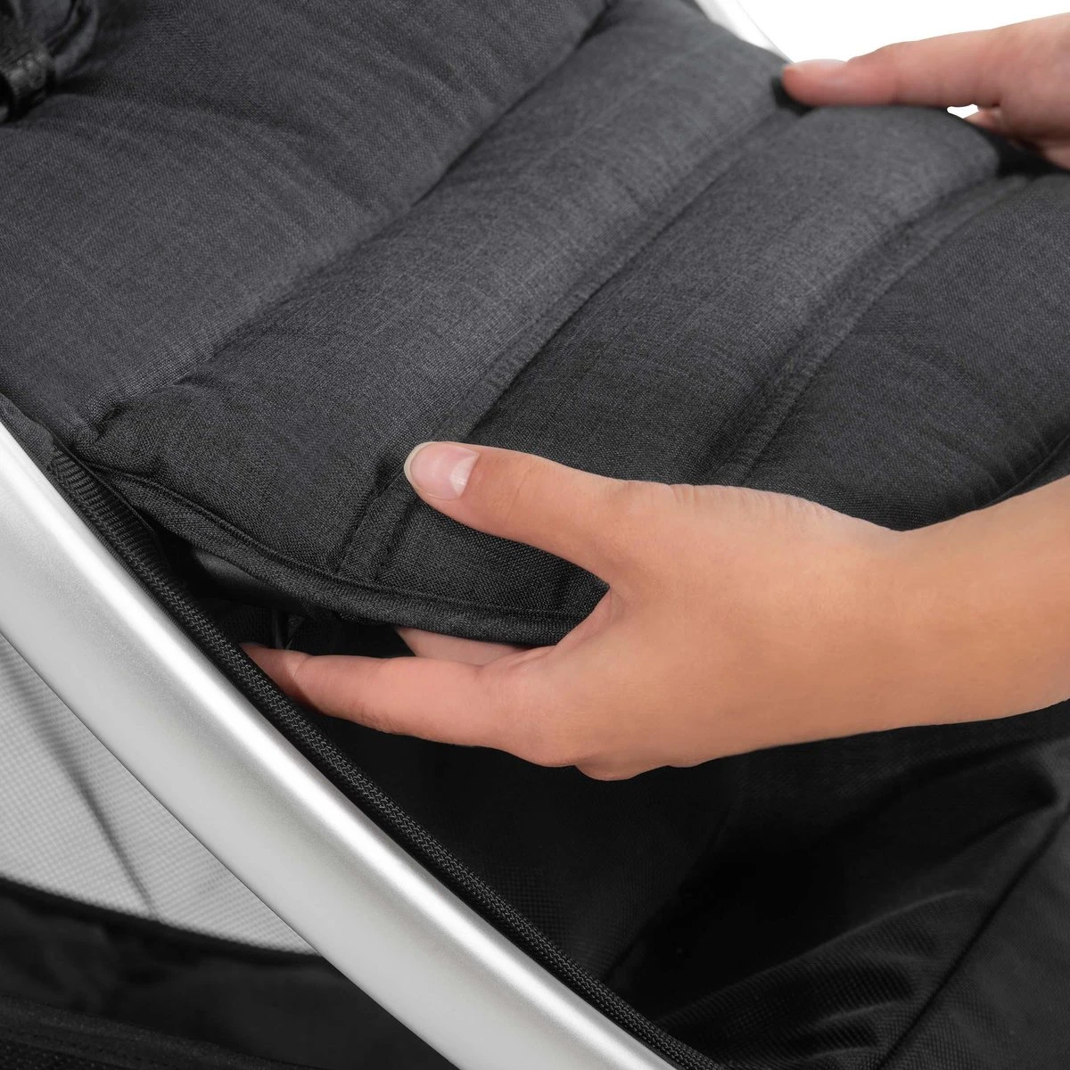 Hauck UpTown Buggy - Met één Hand Opvouwbaar - Zwart - Afbeelding 7