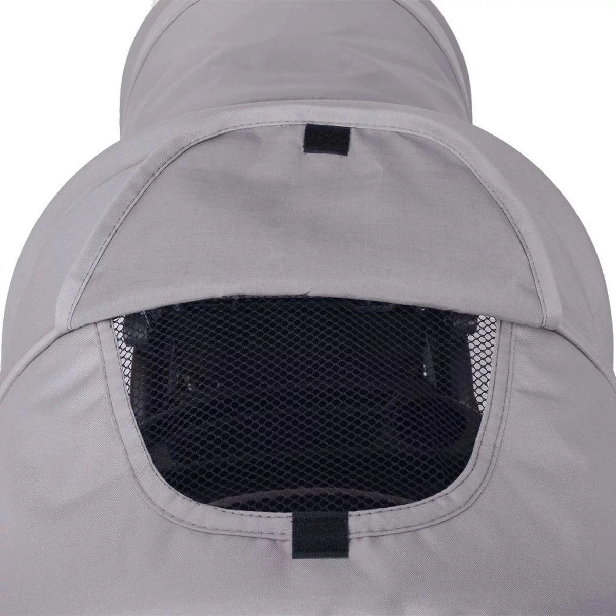 VidaXL Kinderwagen Dubbel Staal Grijs En Zwart - Afbeelding 3