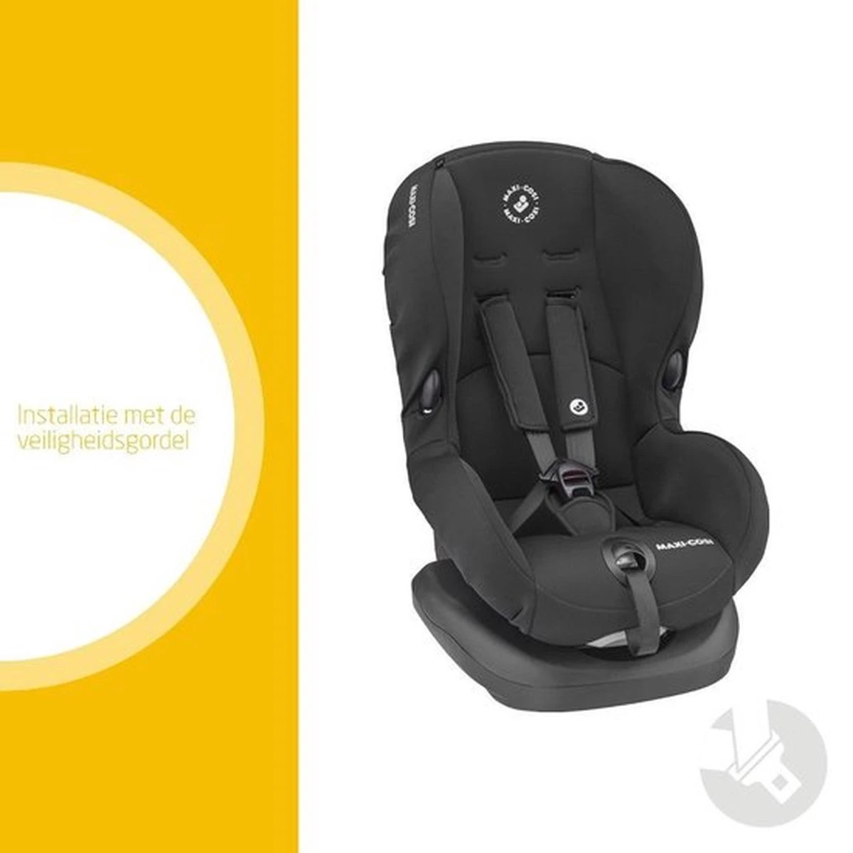 Maxi-Cosi Priori SPS Autostoeltje - Basic Black - Afbeelding 2