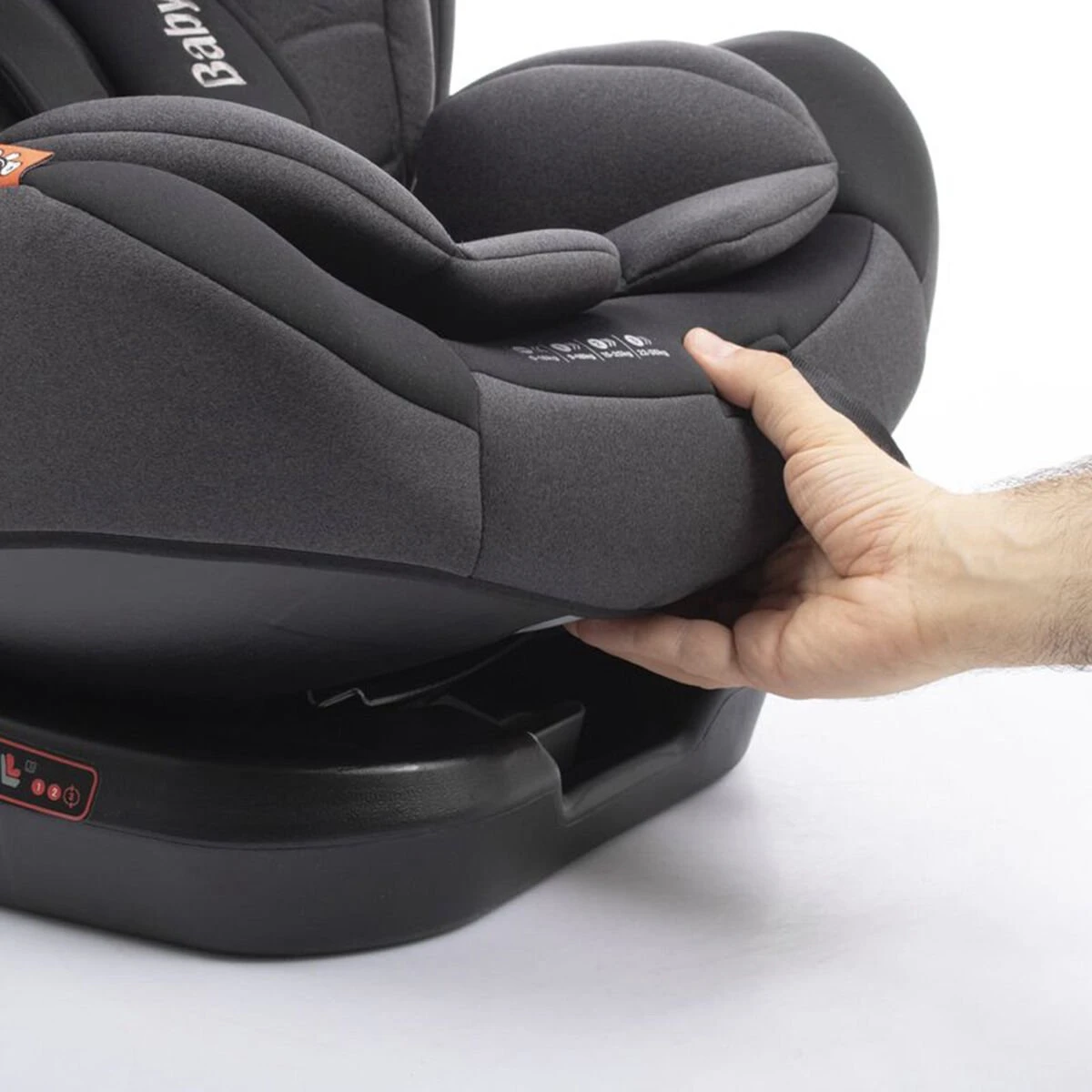 Autostoel Babyauto Biro D-fix Antraciet (0-36kg) - Afbeelding 4