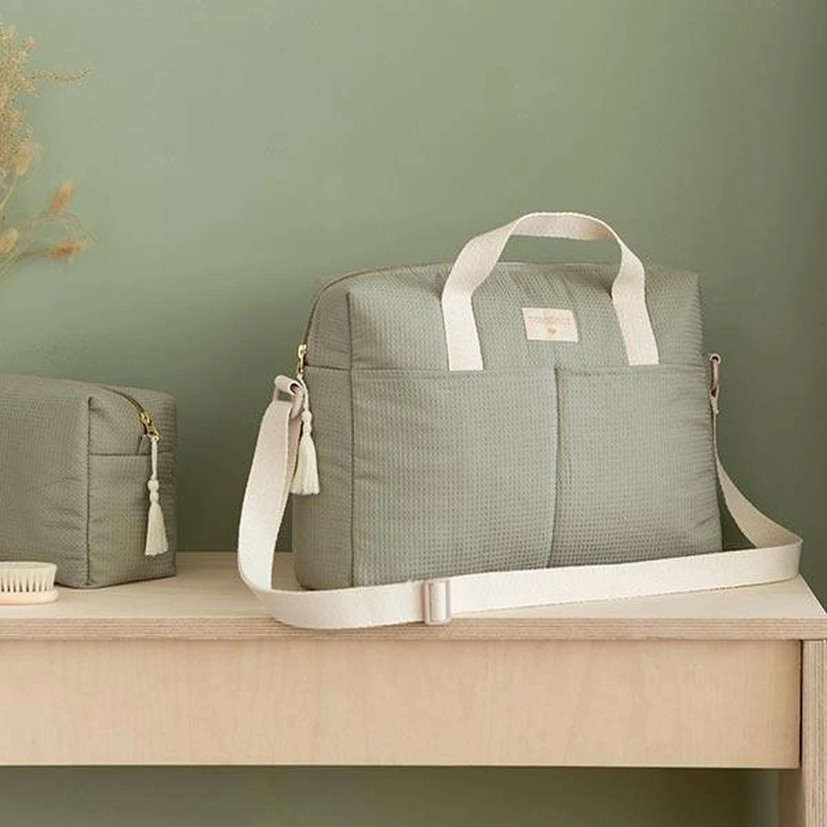 Luiertas Gala Laurel Green Nobodinoz - Afbeelding 5