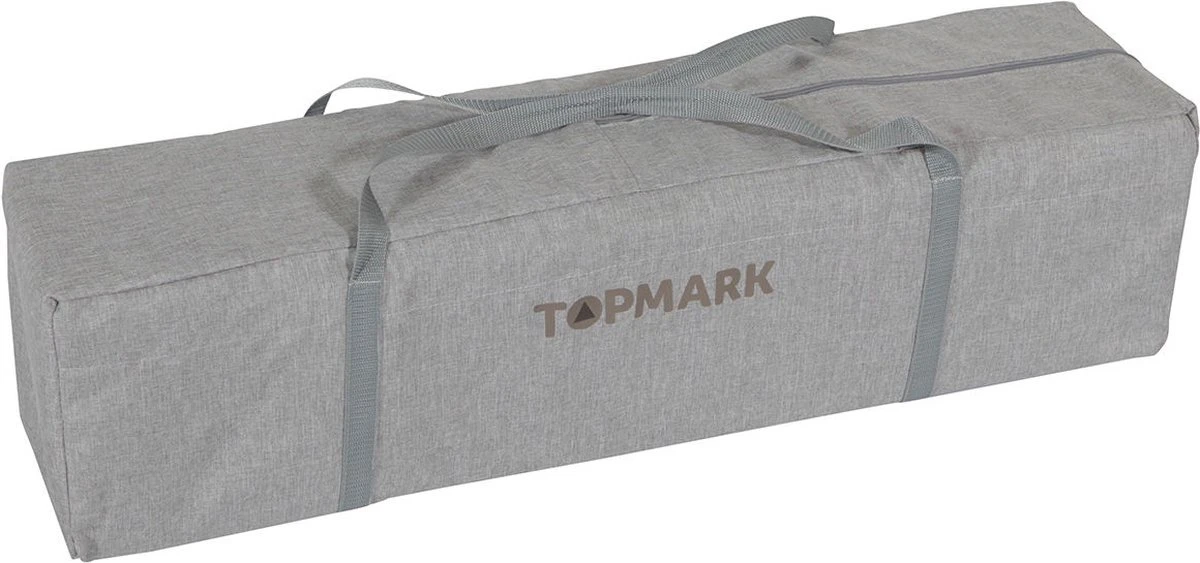 Topmark Reisbed/Box Parker - 100x100 Cm. - Grey - Afbeelding 3