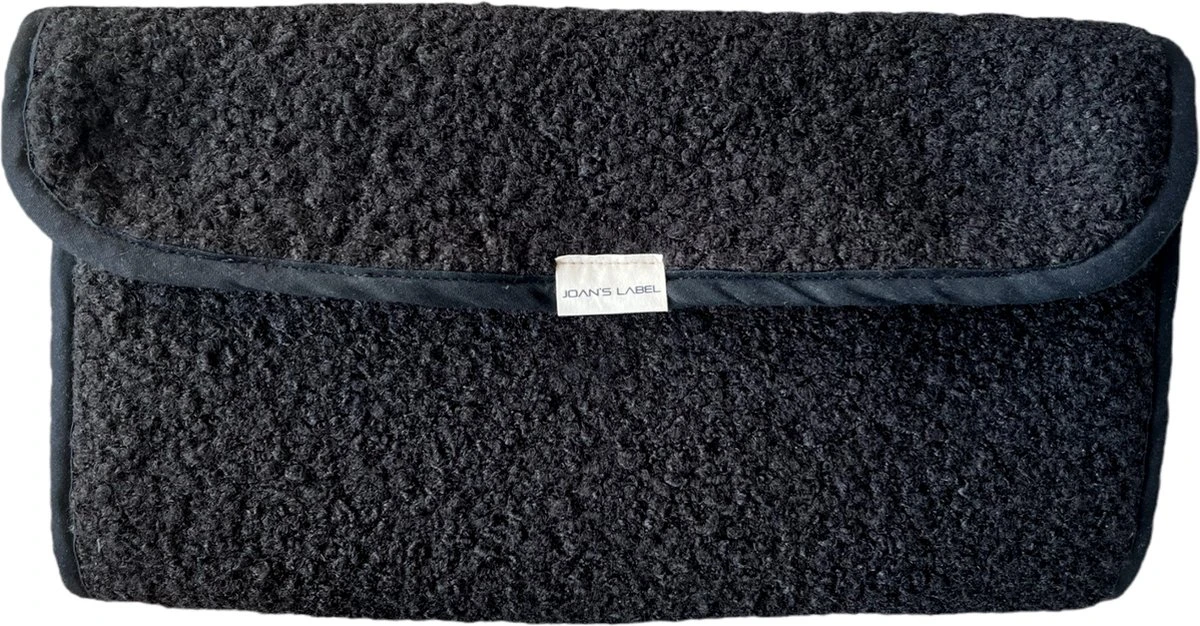 Mommy Bag / Grote Luiertas Zwart / Kinderwagen Luiertas / Teddy Set - Luiertas & Verschoonmat Joan’s Label Zwart / Baby / Met Rits - Afbeelding 3