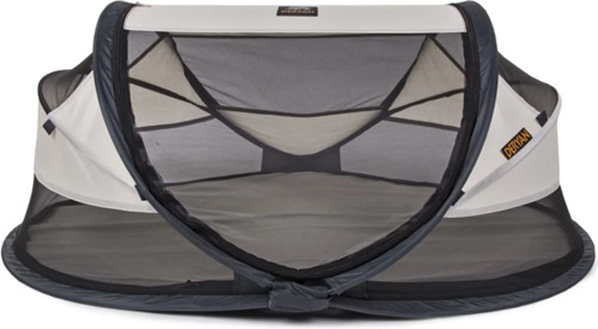 Deryan Baby Luxe Campingbedje – Inclusief Zelfopblaasbare Matras - Cream - Afbeelding 11