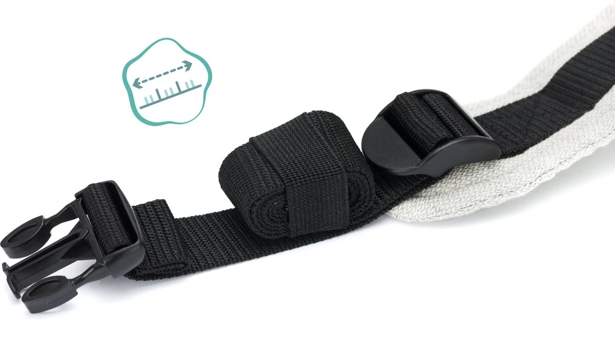 Fillikid Premium Draagzak - 2 In 1 - Ergonomisch - EU Gecertificeerd - Natural Sand - Ontworpen Met Draagconsulent - Afbeelding 12