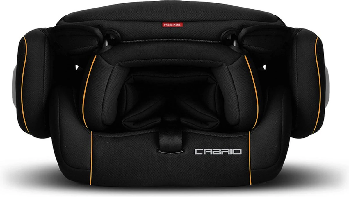 Hamilton By Yoop Cabrio Premium Opvouwbare Autostoel – Veilig, Comfortabel En Lichtgewicht Autozitje – Groep I, II, III Autostoeltje Voor 9 Maanden Tot 12 Jaar – Neon Oranje – ISOFIX Kliksysteem - 1e Opvouwbare Autostoel Ter Wereld - Afbeelding 14