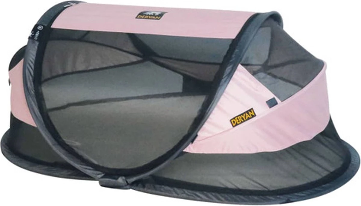 Deryan Baby Luxe Campingbedje – Inclusief Zelfopblaasbare Matras - Rose - Afbeelding 13