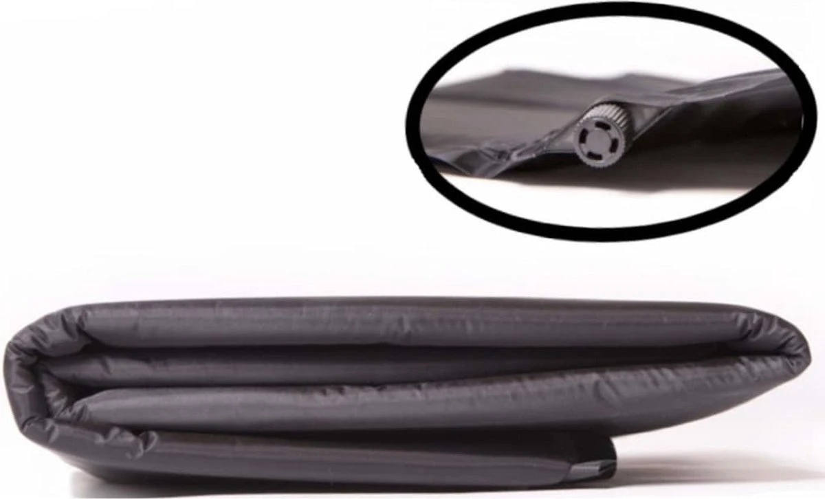 Deryan Travel-cot - Zelfopblazend Matras - Peuter - 130 X 70 X 2,5 CM - Afbeelding 2