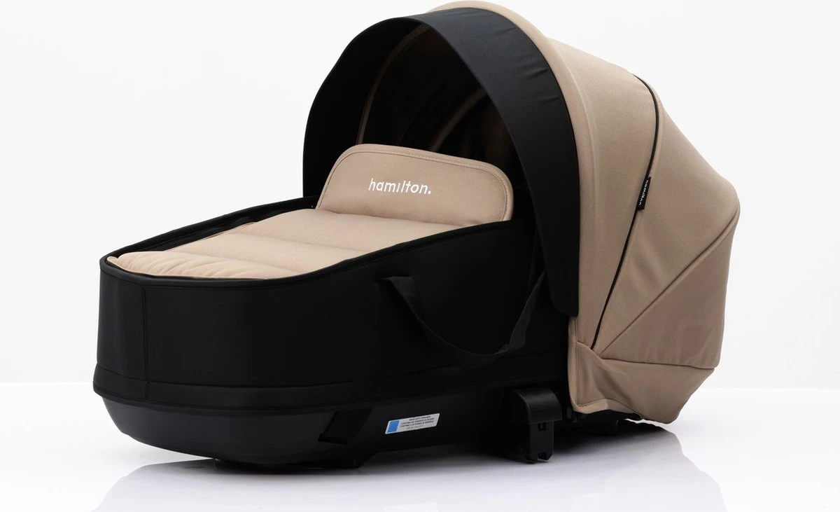 Hamilton By Yoop X1 Plus Kinderwagen - Buggy Met Monteerbare Wieg - Premium Stroller Met One Hand Folding Technologie - Nieuw, Hoger, Uitgebreider 2023 Model - Kaki - Licht, Verstelbaar, Wendbaar En Geschikt Van 0 Maanden Tot 4 Jaar - Afbeelding 17