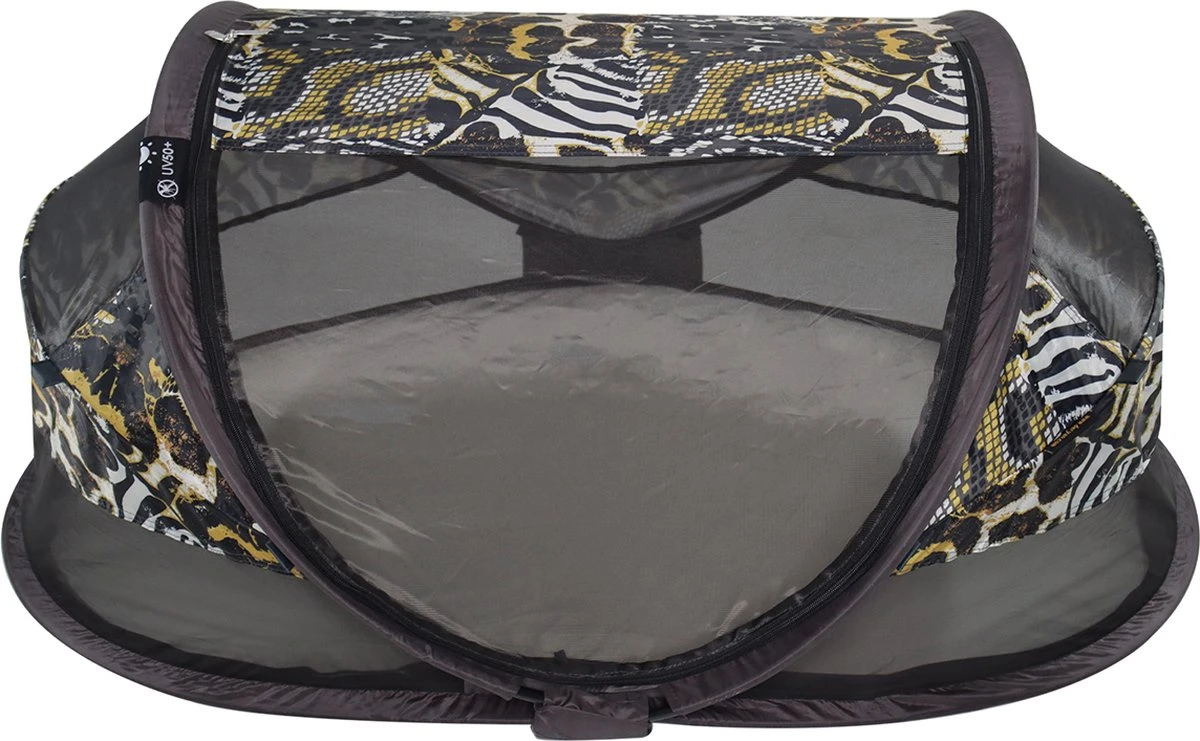 Deryan Baby Luxe Campingbedje – Inclusief Zelfopblaasbare Matras - Zoo - Afbeelding 7
