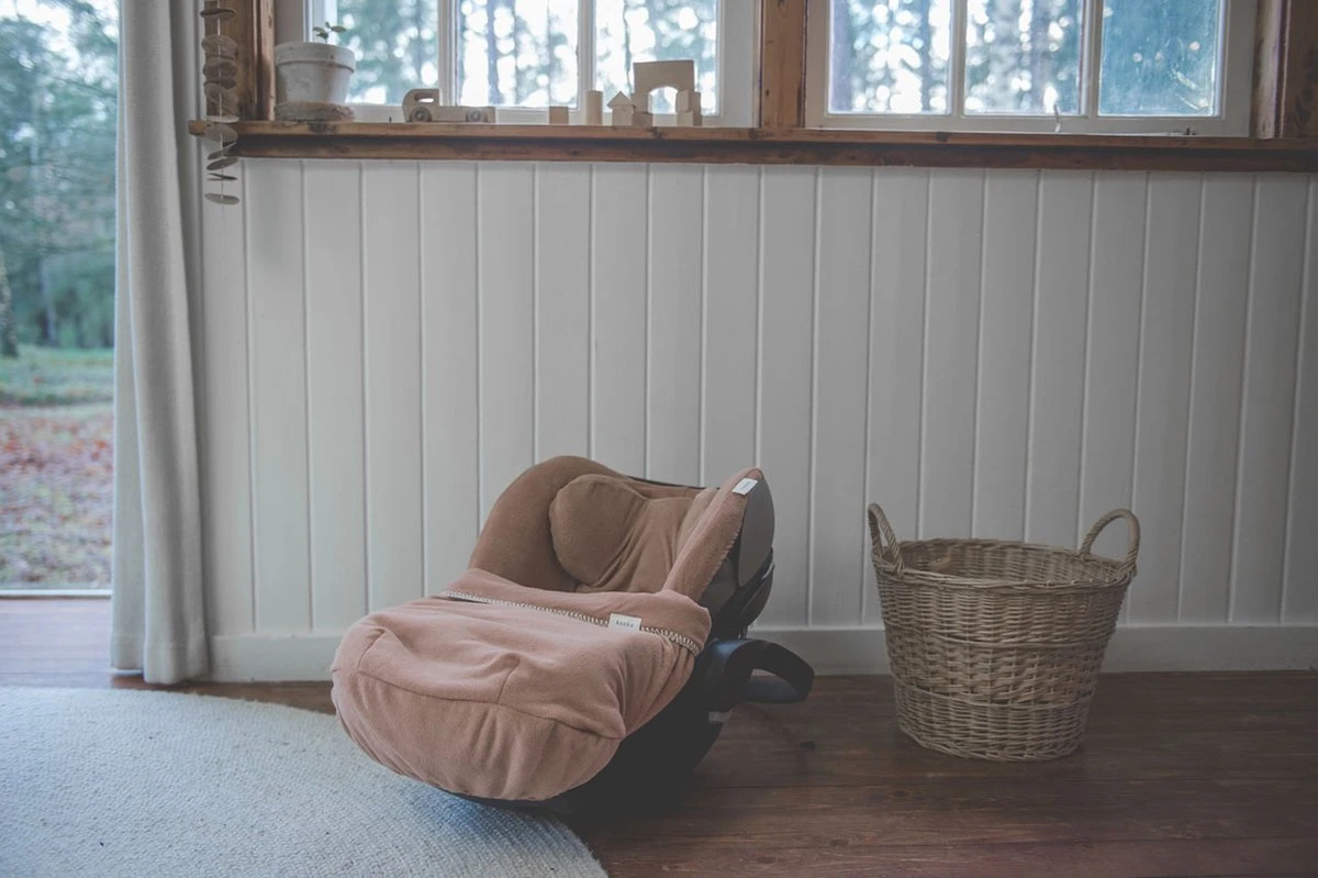 Koeka Royan Autostoel Deken 0+ - Lichtbruin - Afbeelding 4