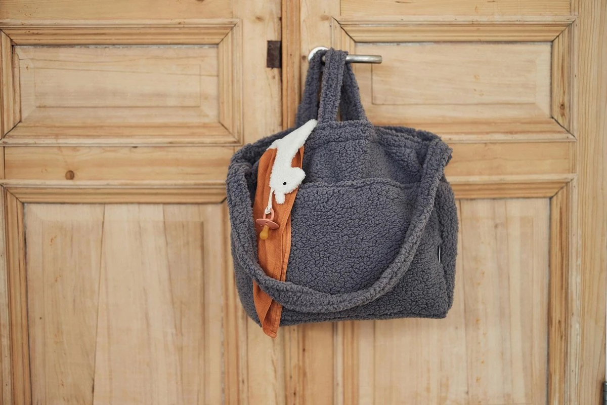 Jollein Luiertas Teddy - Storm Grey - Afbeelding 9