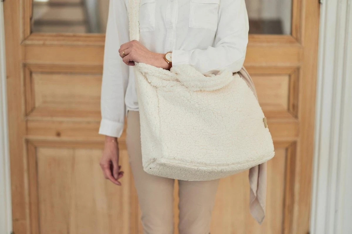 Jollein Luiertas Teddy - Cream White - Afbeelding 8