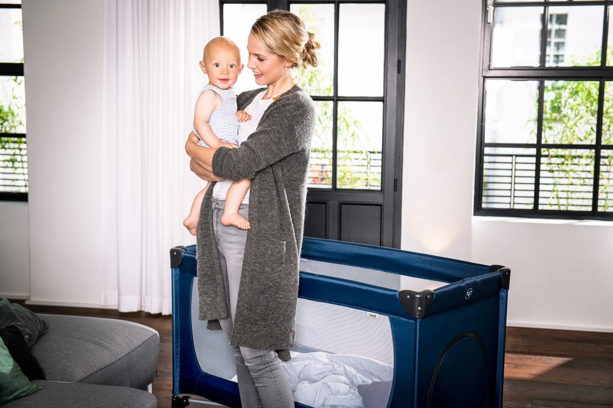 Hauck Dream N Play Plus Campingbedje - Navy - Afbeelding 10