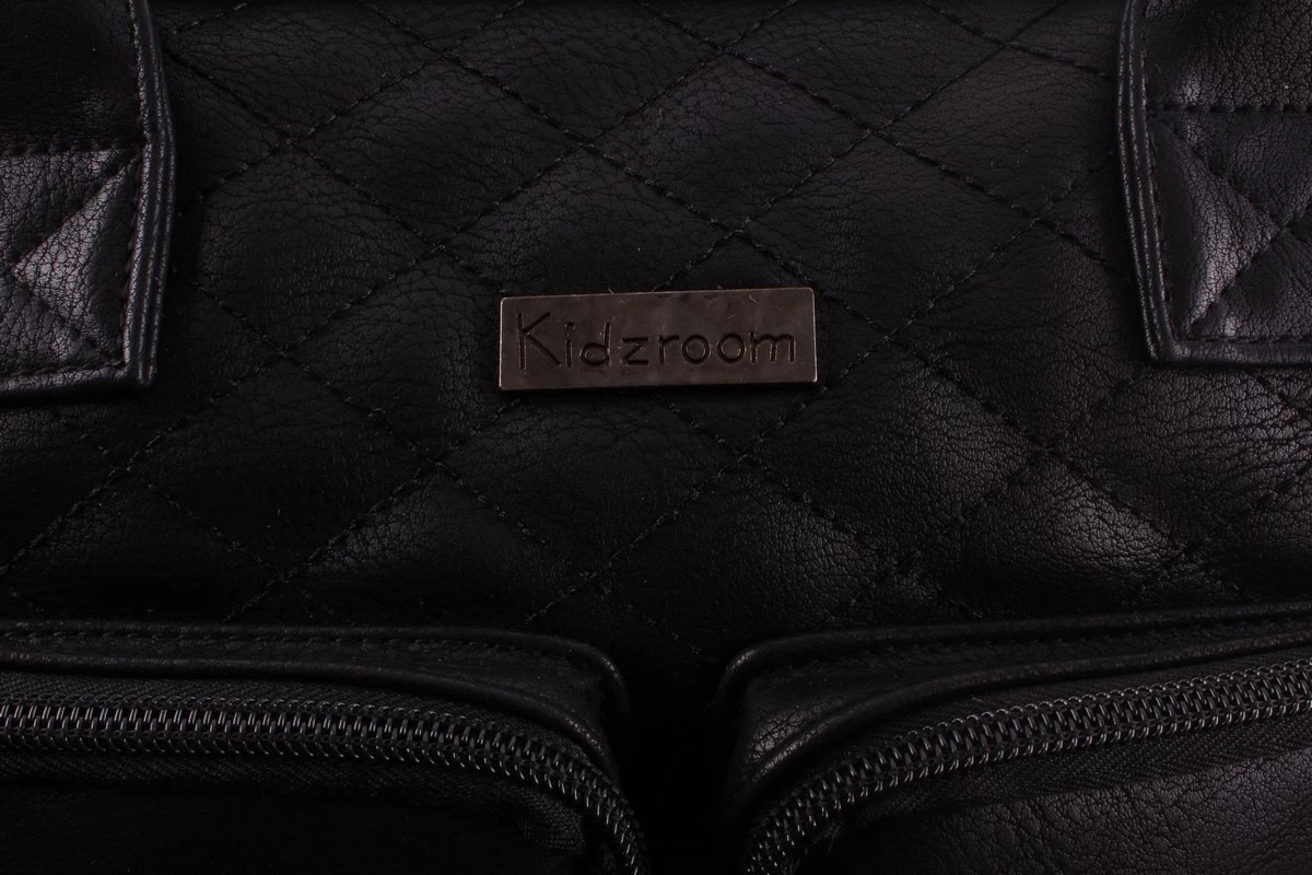 Kidzroom Vision Of Love Luiertas - Zwart - Verschoonmatje - Verstelbare Schouderband - Afbeelding 5