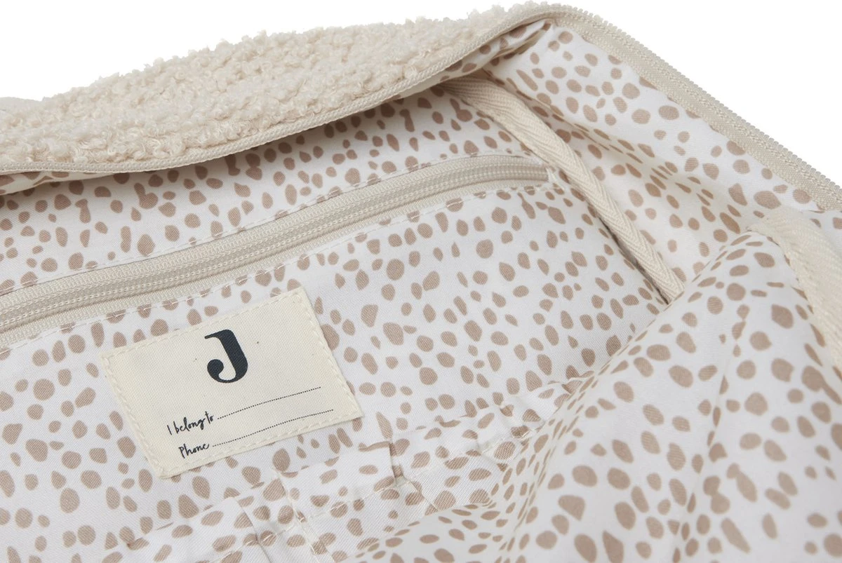 Jollein Luiertas Rugzak Boucle - Naturel - Afbeelding 6