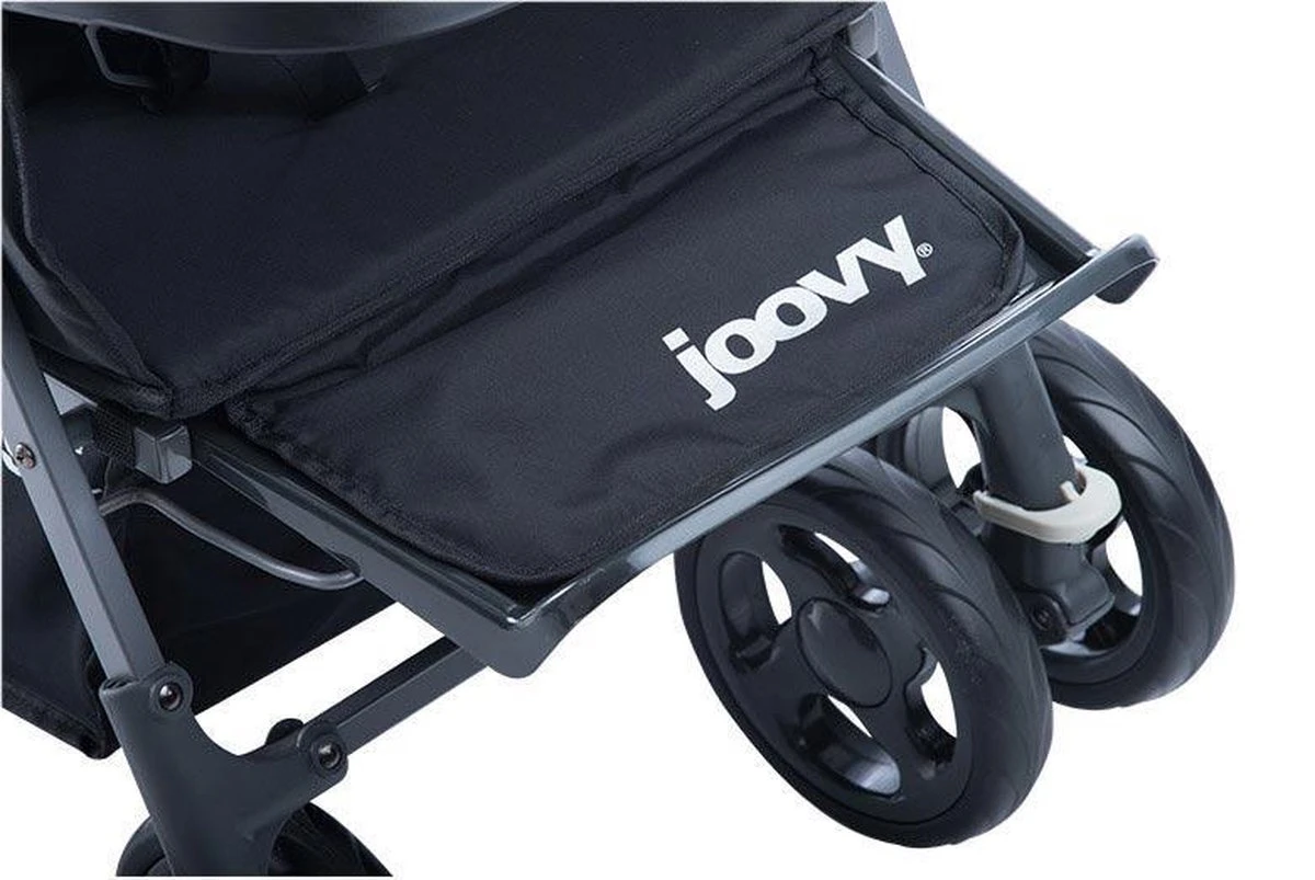 Joovy Caboose Too Ultralight Dubbele Buggy - Zwart - Duo Buggy - Lichtgewicht - Afbeelding 10