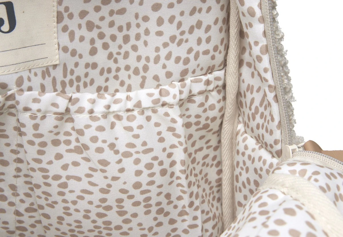 Jollein Luiertas Rugzak Boucle - Naturel - Afbeelding 9