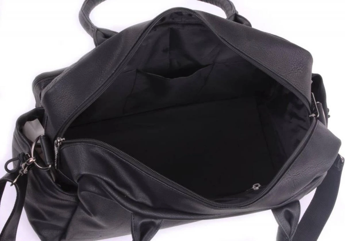 Kidzroom Vision Of Love Luiertas - Zwart - Verschoonmatje - Verstelbare Schouderband - Afbeelding 19