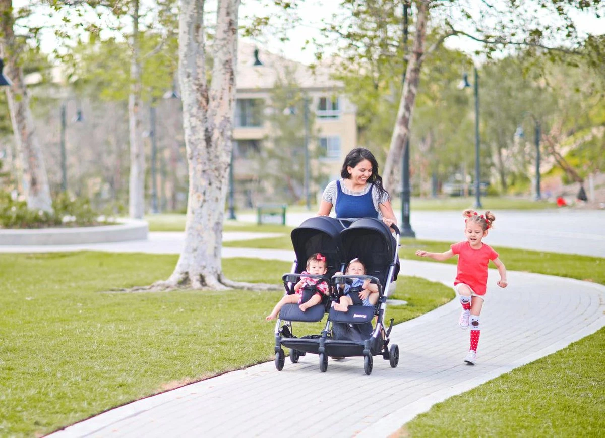 Joovy Kooper X2 Dubbele Buggy - Antraciet - Duo Buggy - Afbeelding 4