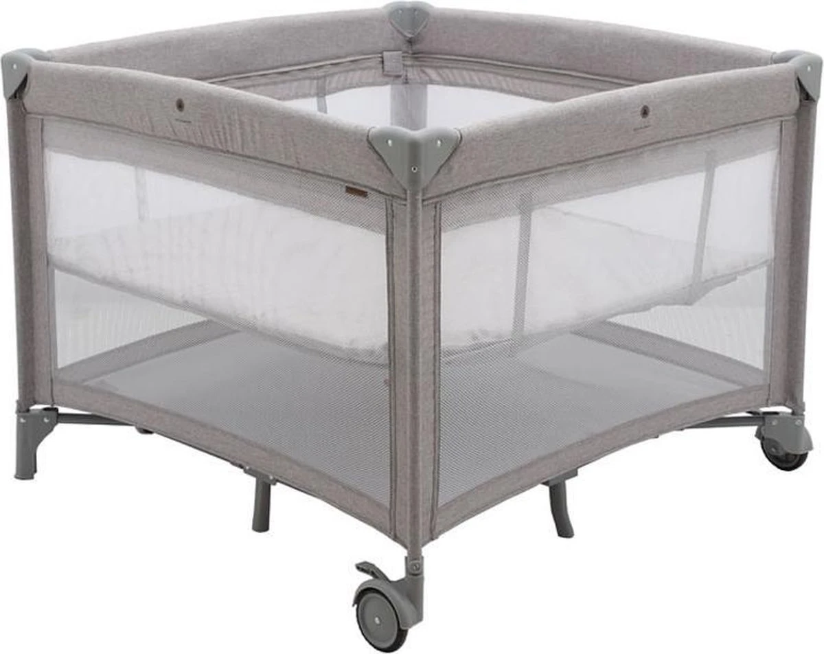 Topmark Reisbed/Box Parker - 100x100 Cm. - Grey - Afbeelding 5