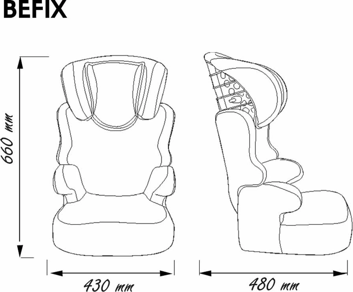 Disney - Befix Frozen Courage - Autostoel Groep 2 En 3 - 15 Tot 36 Kg - Zwart - Afbeelding 8