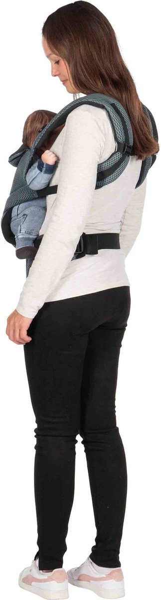 Dooky Ergonomische Draagzak Urban Comfort Green Emerald - Afbeelding 5