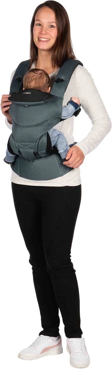 Dooky Ergonomische Draagzak Urban Comfort Green Emerald - Afbeelding 6