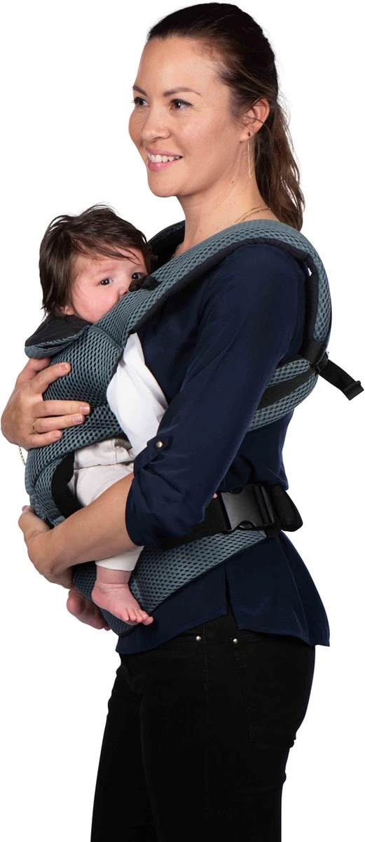 Dooky Ergonomische Draagzak Urban Comfort Green Emerald - Afbeelding 13