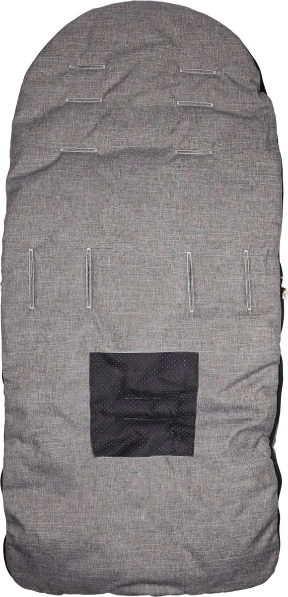 Ding Universele Voetenzak Voor Buggy & Kinderwagen - Grijs - Afbeelding 12