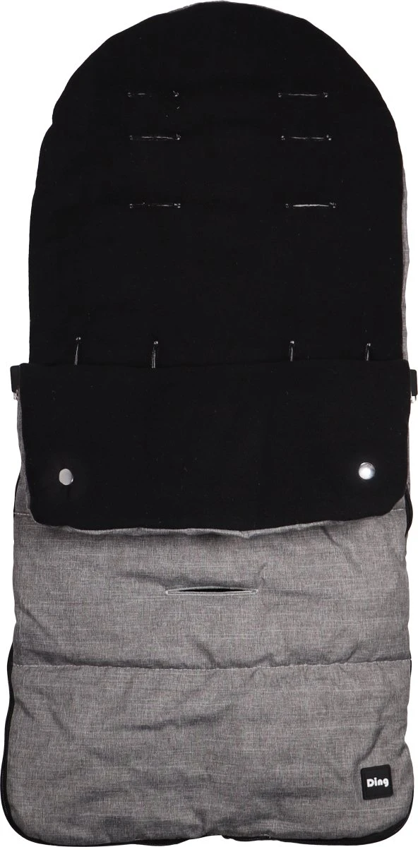 Ding Universele Voetenzak Voor Buggy & Kinderwagen - Grijs