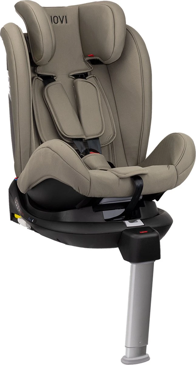 Autostoel Novi Baby® David Premium 0-1-2-3 Isofix 360° Rotation Dark Taupe - Afbeelding 8
